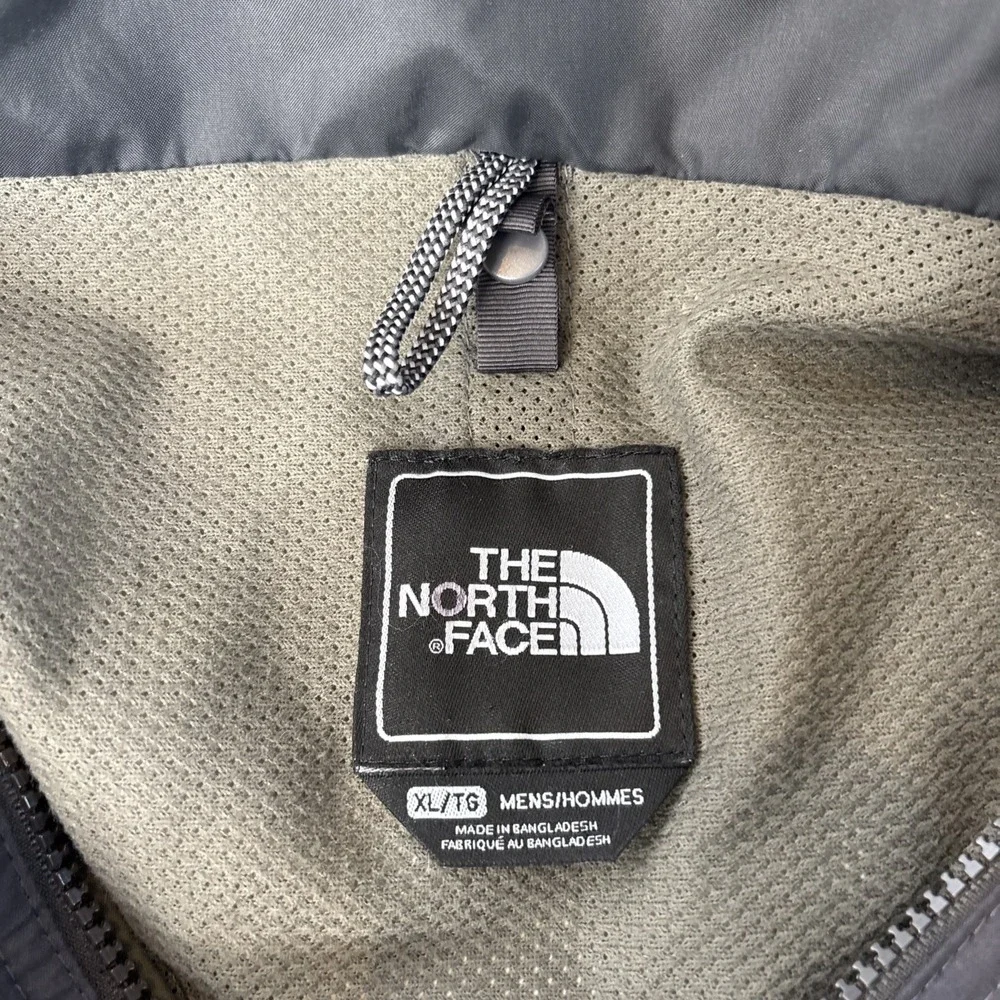 Vtg Y2K The North Face Gore-Tex Men's XL Mountain Jacket Gray Double Zipper